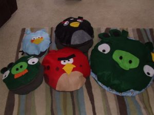 Angry Birds costumes