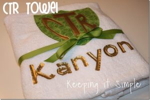 CTR towel