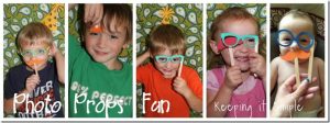 Cricut and Ubooly Kids Craft {Photo Props}