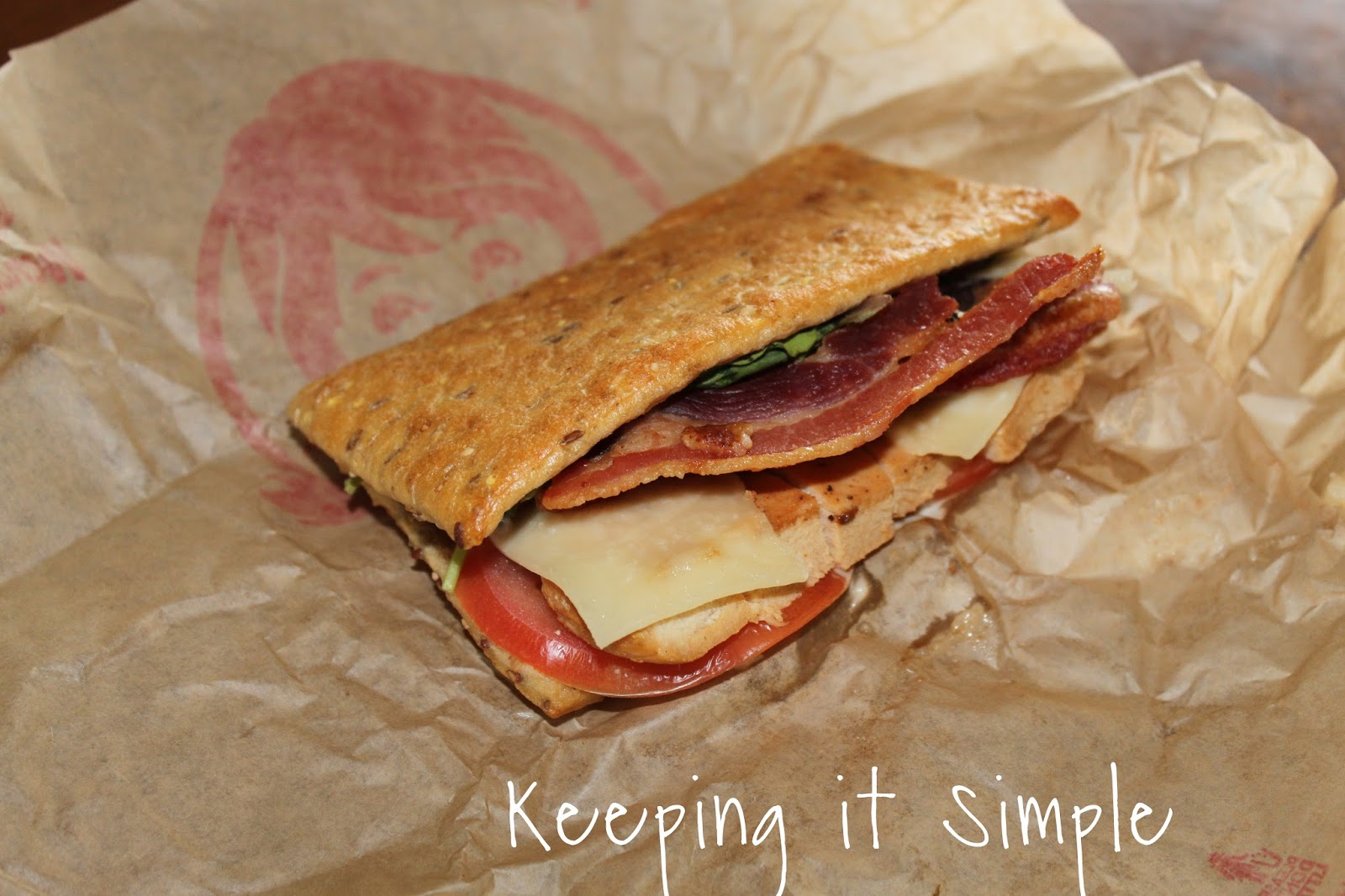 Wendy’s Flat Bread 6000 SweepStakes Keeping it Simple
