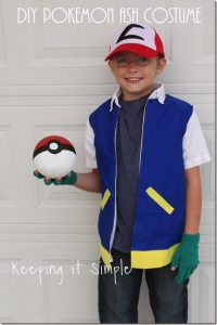 DIY Pokemon Ash Costume