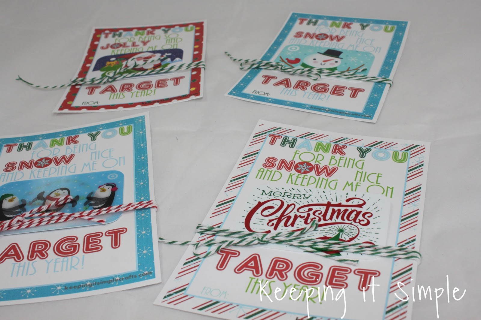 TeacherChristmasGiftTargetGiftCardwithPrintable228629 • Keeping
