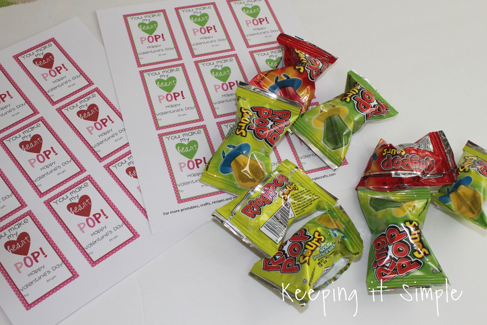 homemade-ring-pop-valentines-with-printable281292 • Keeping it Simple