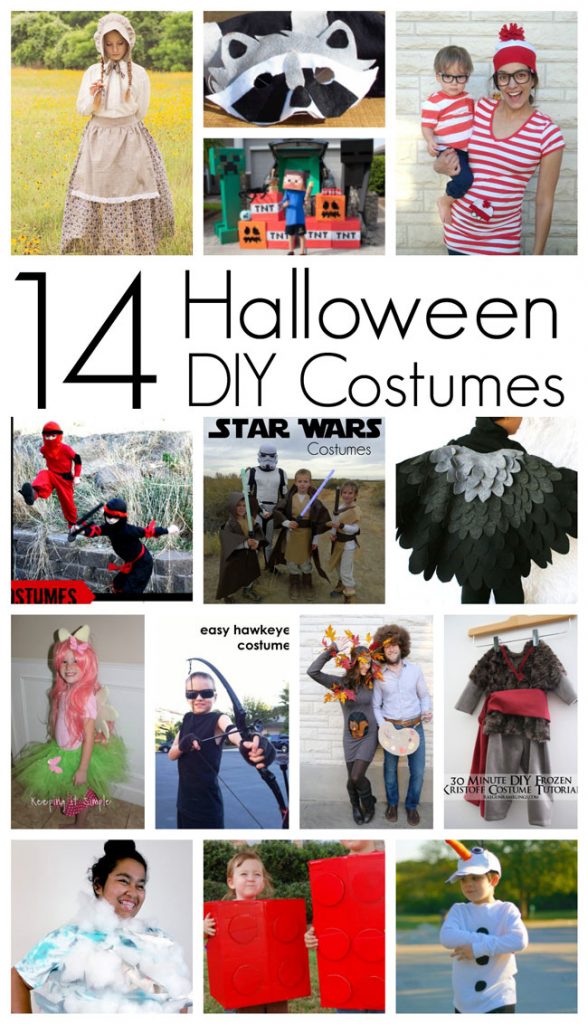 14 Halloween DIY Costumes {MMM #352 Block Party} - Keeping it Simple