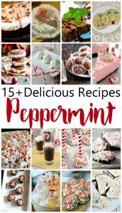 15+ Peppermint Recipes {MMM #358 Block Party}