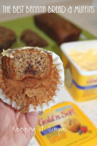 The Best Banana Bread and Muffins Recipe