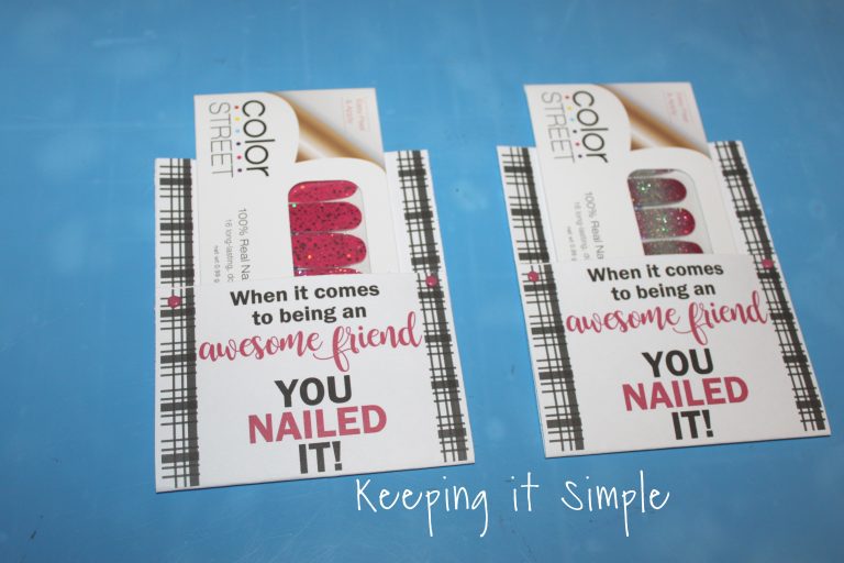 Color Street Nails Teacher or Friend Gift Pouch Printable - Keeping it ...