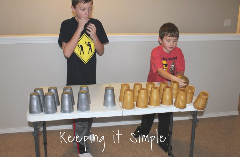 5 Minute to Win It Games using Plastic Cups Keeping it Simple