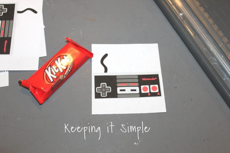 Homemade Valentine- Nintendo Controller Valentine with Printable ...