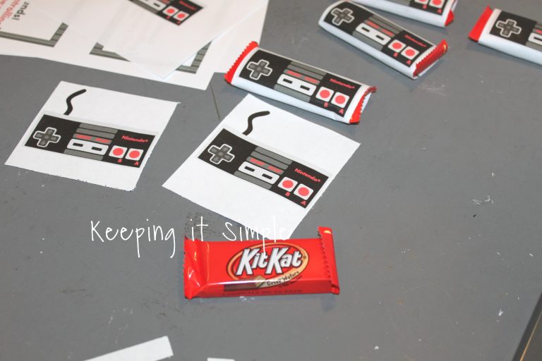 Homemade Valentine- Nintendo Controller Valentine with Printable ...