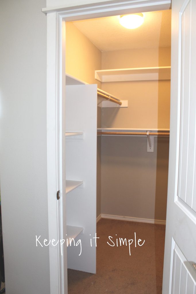 tips on how to build a closet to make a room a bedroom • keeping it