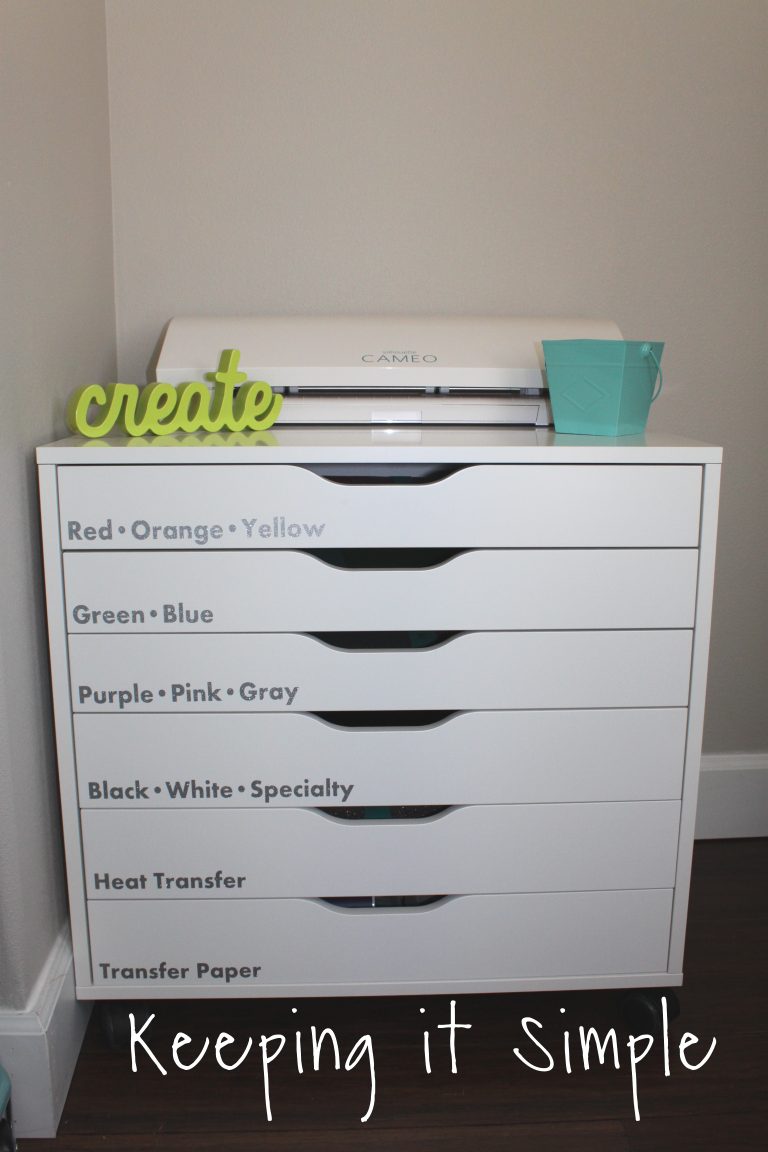 The Best Way to Store Vinyl {IKEA ALEX Storage Unit} Keeping it Simple