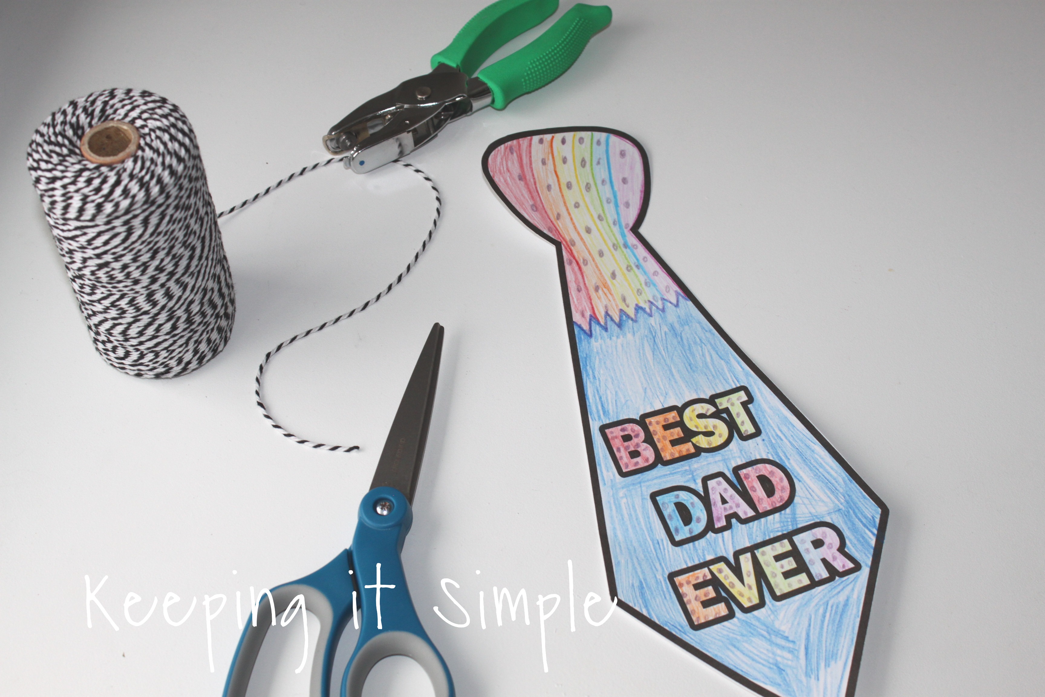Father's-Day-Tie-Coloring-Page-Printable (6)2 • Keeping it Simple