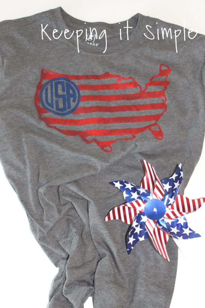 Look Amazing & Show Your Love for America with 4th Of July Vinyl Shirts!