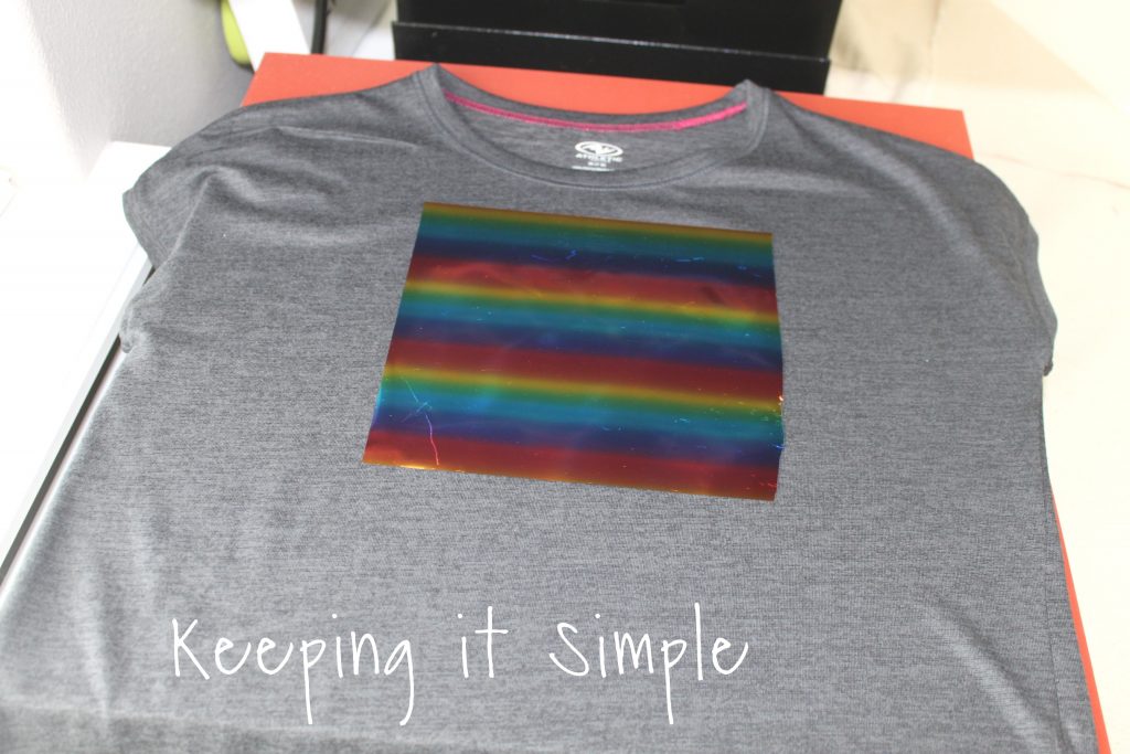 Rainbow Foil Geo Bully T-shirt