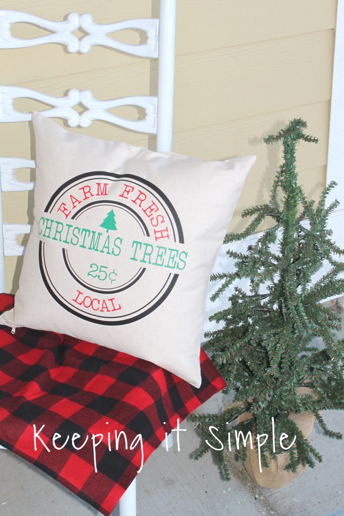Download Christmas Pillow Ideas with SVG Cut Files • Keeping it Simple