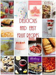 Delicious and Easy Fruit Recipes {MMM #477 Block Party}