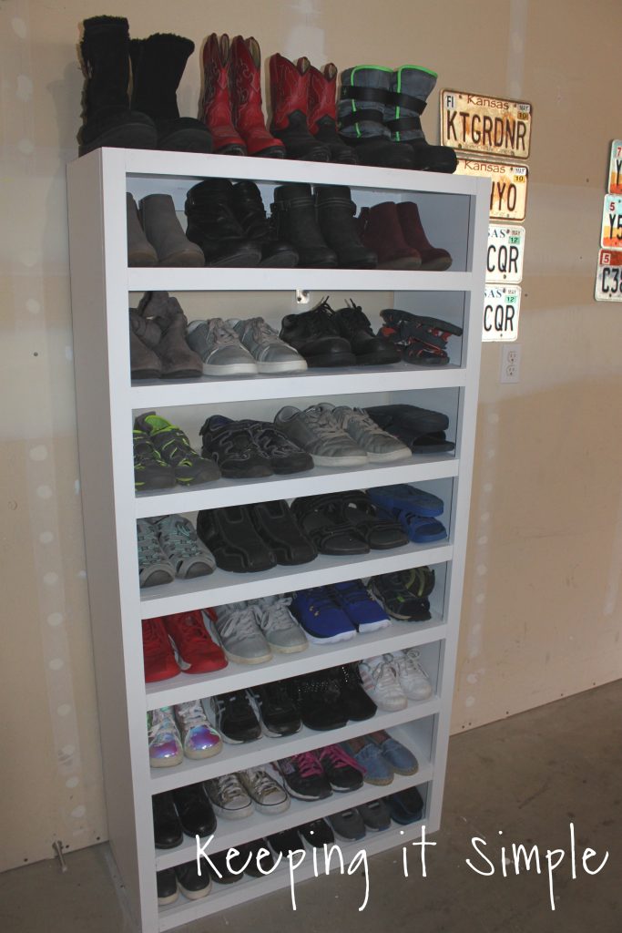 Shoe Storage Solutions Diy Shelf, How To Organize Shoes In The Garage