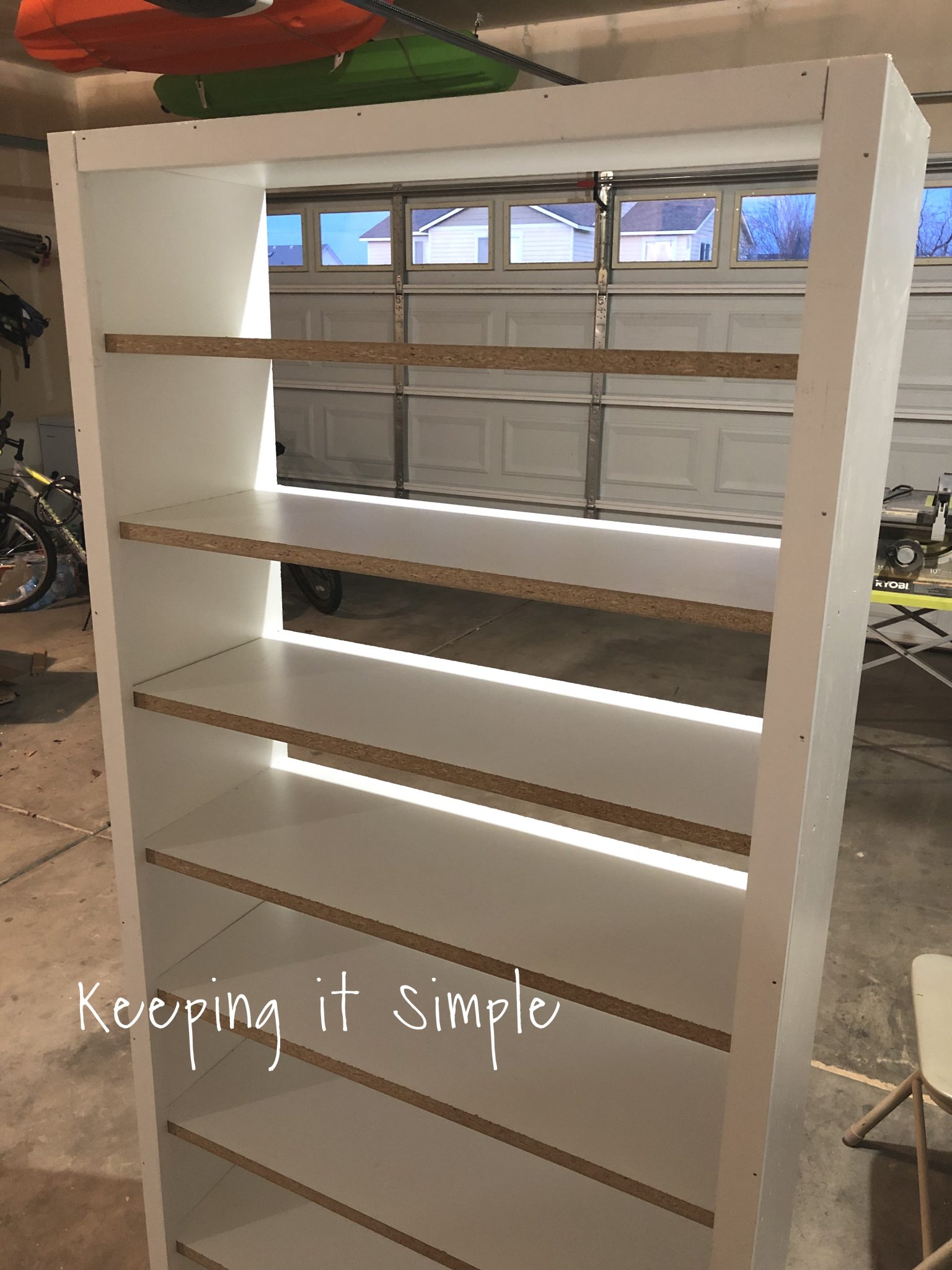 Shoe Storage Solutions- DIY Shoe Shelf Organizer - Keeping it Simple