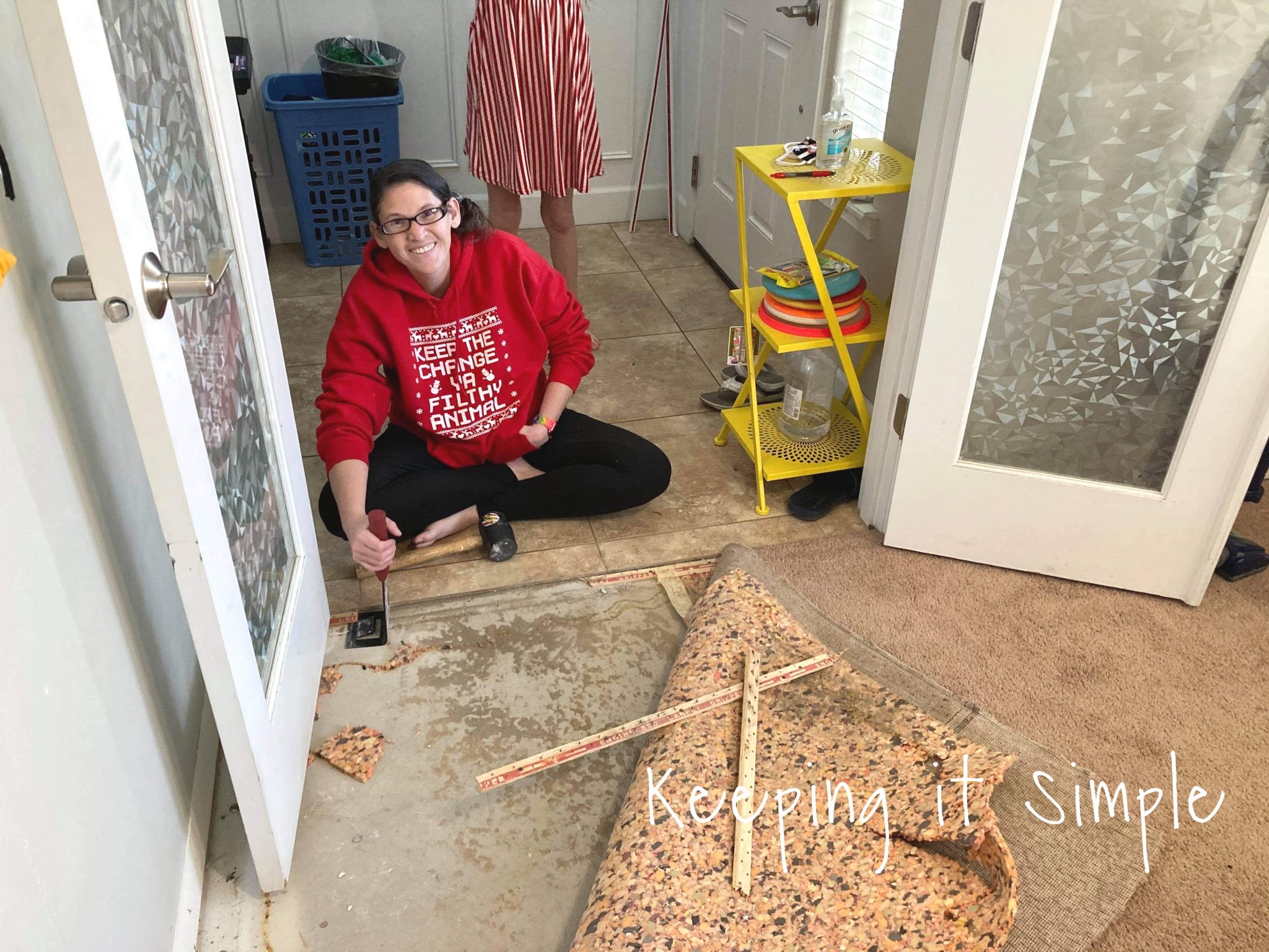 No More Carpet in the House- Reasons Why We Removed All of Our Carpet