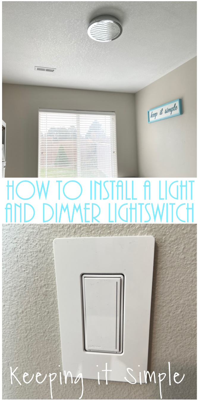 Dimmable Light With Dimmer Switch