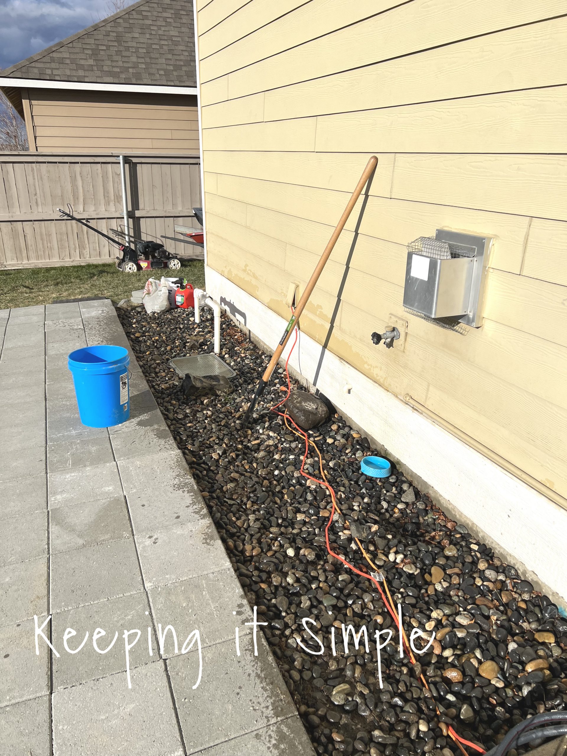 How to Build a DIY Backyard Patio with Pavers - Keeping it Simple